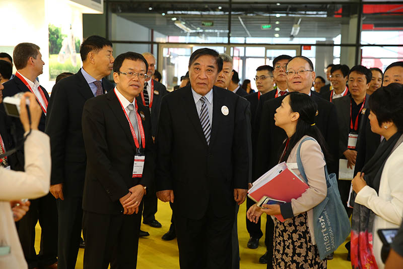 產業用及無紡布展現場圖片